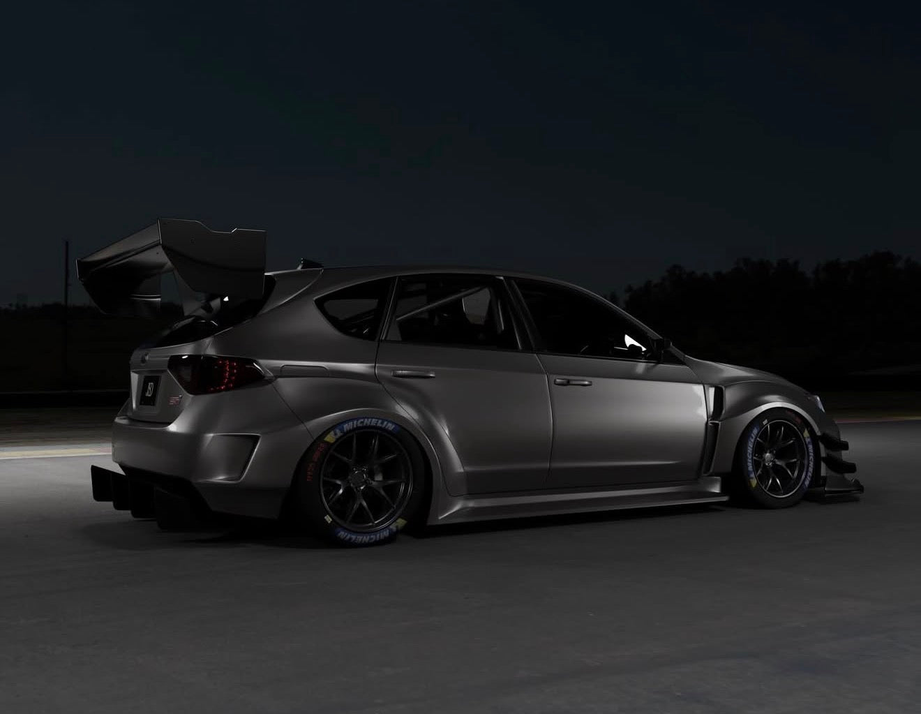 JSD Widebody Kit for Subaru WRX/STI Hatchback (2011–2014)