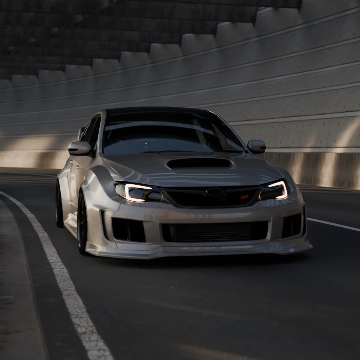 JSD Widebody Kit for Subaru WRX/STI Sedan (2011–2014)