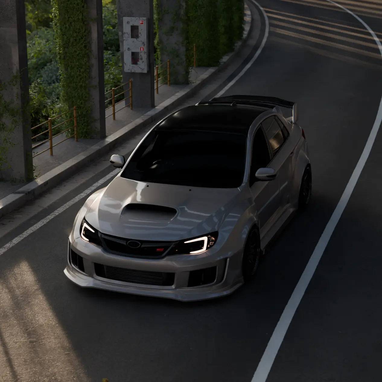 JSD Widebody Kit for Subaru WRX/STI Sedan (2011–2014)