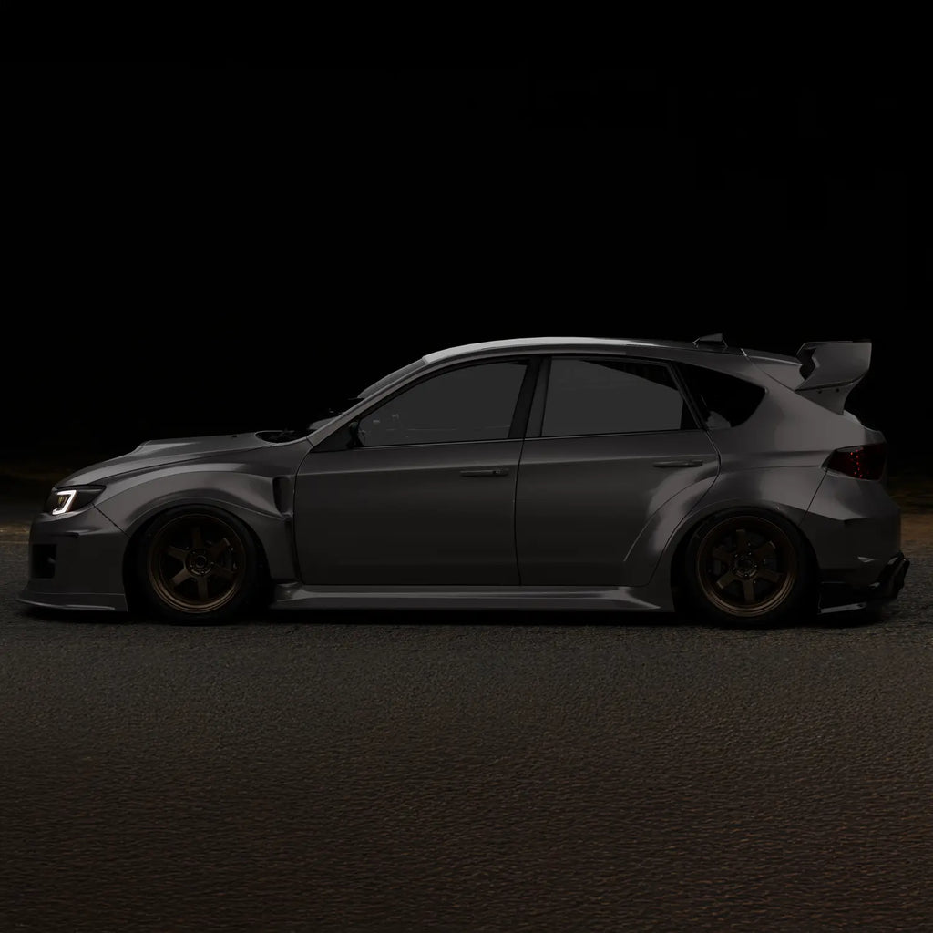 JSD Widebody Kit for Subaru WRX/STI Hatchback (2011–2014)