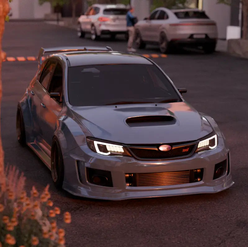 JSD Widebody Kit for Subaru WRX/STI Hatchback (2011–2014)